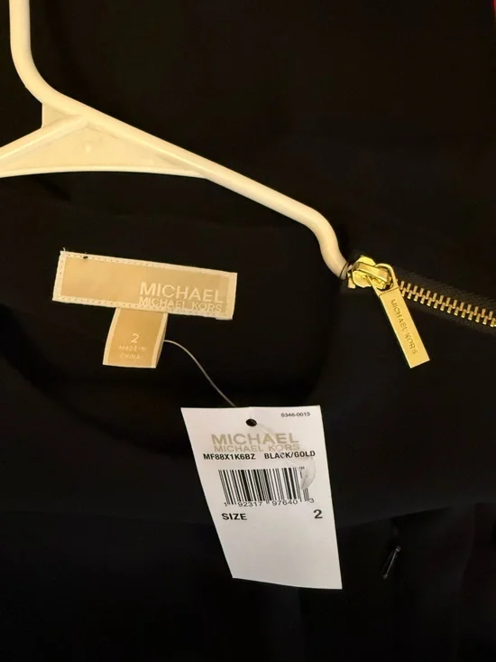 Michael Kors Classic Black Jumpsuit - Picture 4 of 4